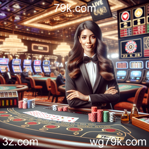 A Experiência Imersiva do Cassino Ao Vivo no 79k.com